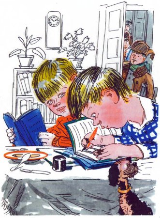 Витя Малеев в школе и дома Носова