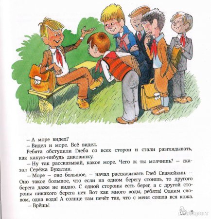 Аудиосказки Носова Витя Малеев в школе