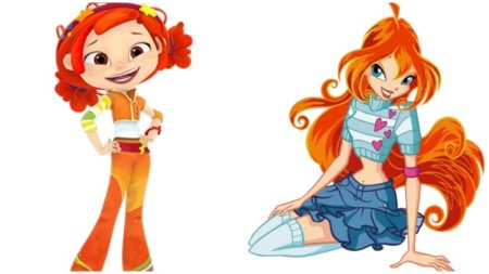 Сказочный патруль на белом фоне