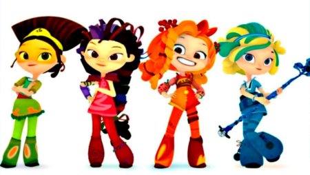 Сказочный патруль Варя на белом фоне