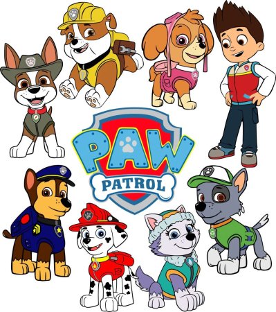 Щенячий патруль герои рисунок