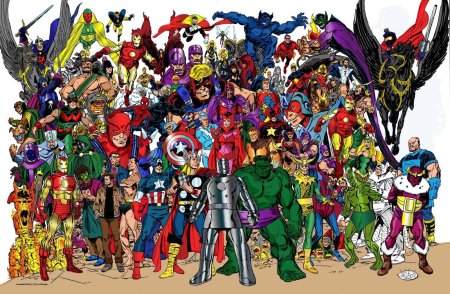 Вселенная Marvel герои