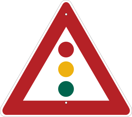Знак треугольник светофор дорожный треугольник