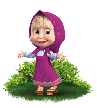 Маша из мультфильма Маша и медведь