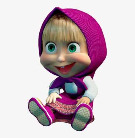 Маша из мультфильма Маша и медведь