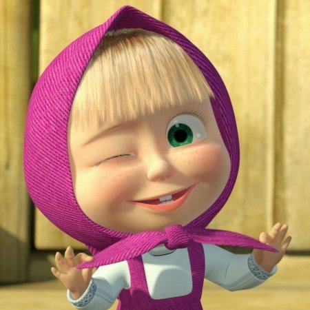 Маша из мультика Маша и медведь