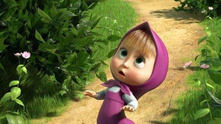 Маша из мультика Маша и медведь