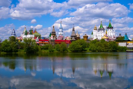 Летняя Москва Измайловский Кремль