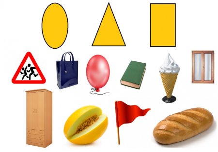 Геометрические фигуры в предметах