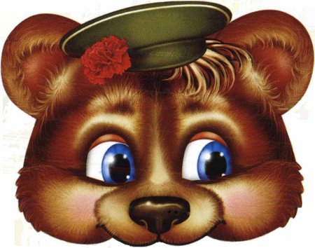 Маски для сказки театра три медведя для детей