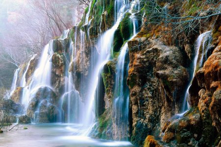 Водопады красивые и живые