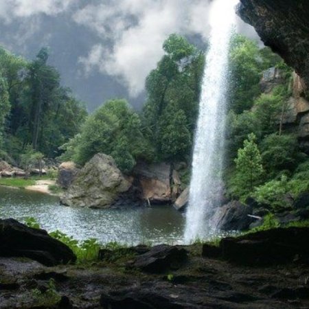 Гифы водопады и горные реки