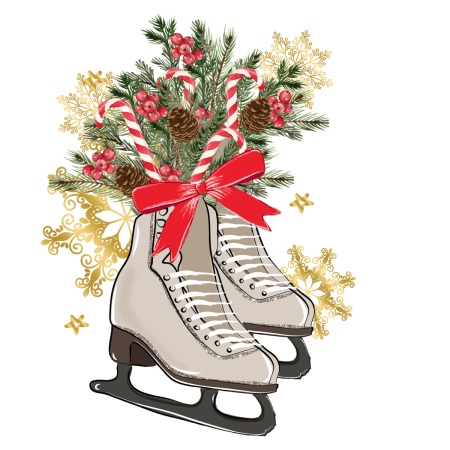 Нарисовать коньки