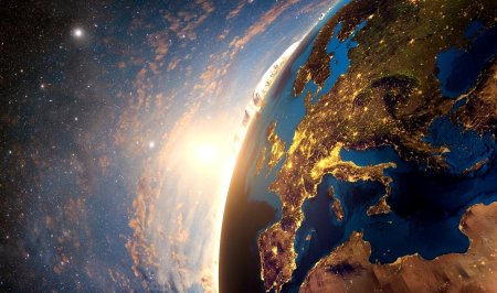 Планета земля из космоса