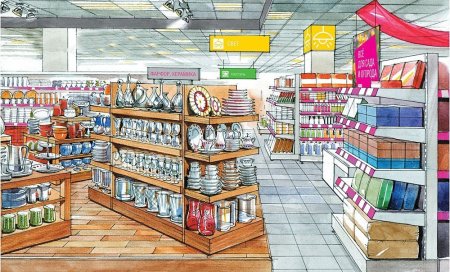 Продуктовый магазин для детей