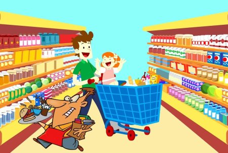Супермаркет для дошкольников