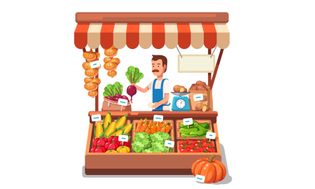 Нарисовать рынок