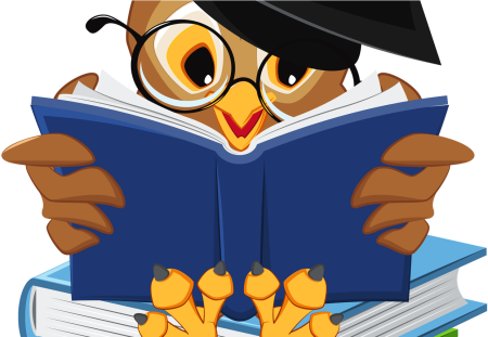 Сова с книгой