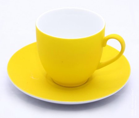 Кружка с блюдцем
