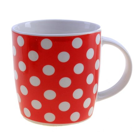 Кружка горошек