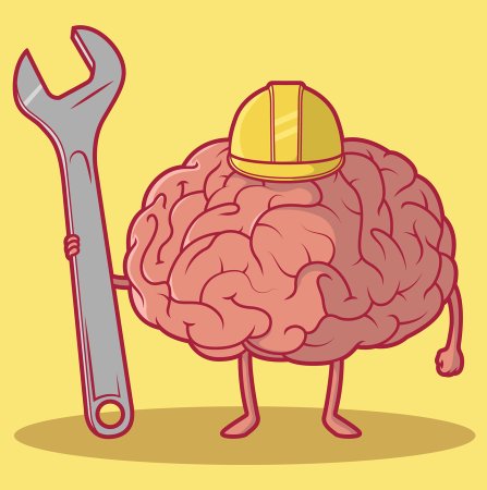 Мозг нарисованный