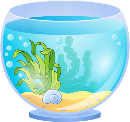 Аппликация аквариум