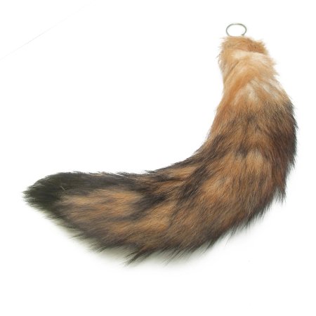 Хвост лисы на прозрачном фоне