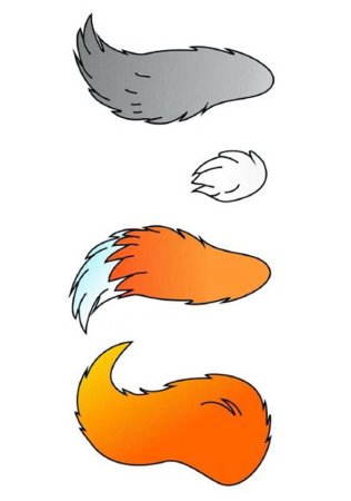 Дидактическая игра "чей хвост"для детей