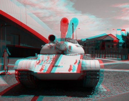 3 Д анаглифные