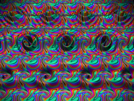 3д стереограмма