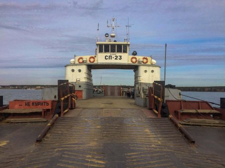Паром Ордынское-Нижнекаменка