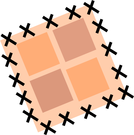 Заплатка в фотошопе