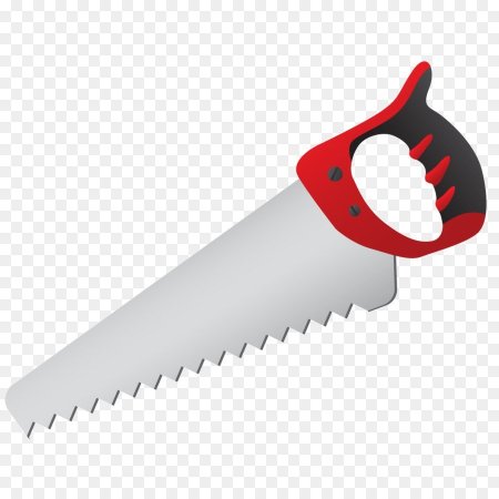 Пила без фона