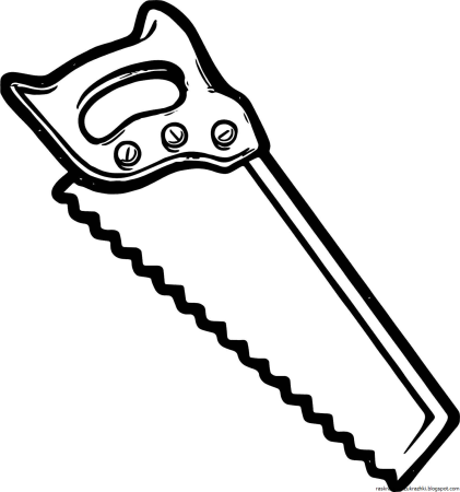 Инструменты раскраска для детей