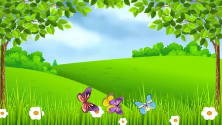 Весенняя Полянка для детей