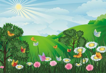 Летняя Полянка для садика