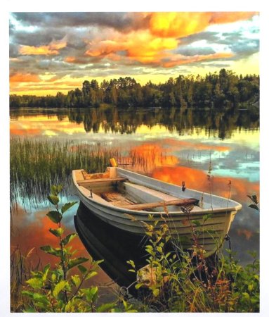 Пейзаж озеро