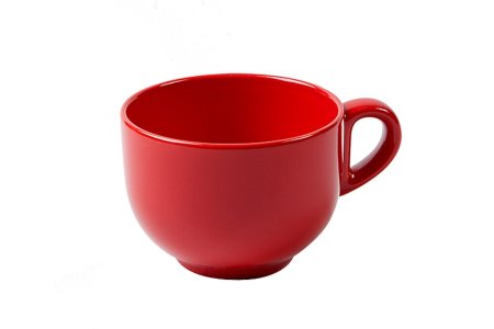 Красная чашка