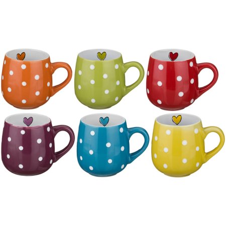 Набор кружек 360мл 6 штук