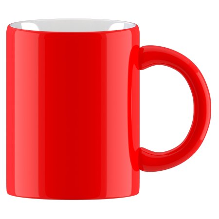 Красивая красная Кружка