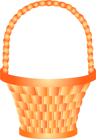 Дети с корзинкой