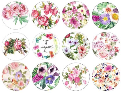 Круглые Стикеры