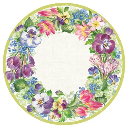 Цветы круглой формы