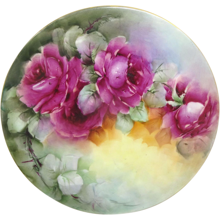 Круглый декупаж