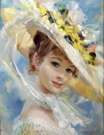 Художник портретист Шилов картины