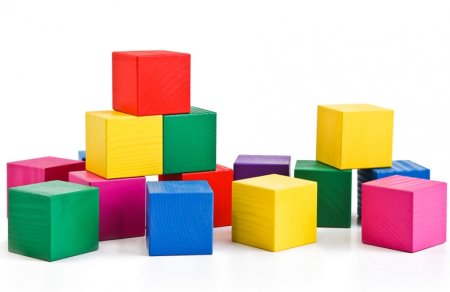 Кубики цветные Томик 20 шт.