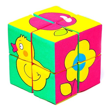 Игрушка кубики Мякиши предметы 001сп