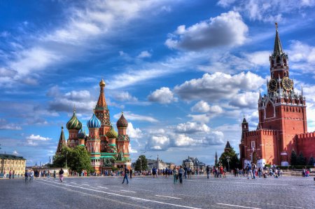 Москва днем