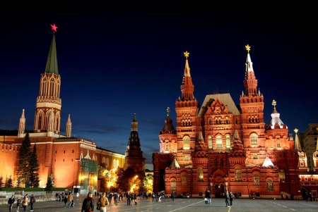 Центр Москвы красная площадь