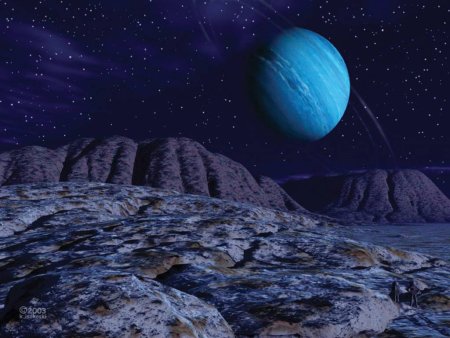 Планета Нептун поверхность планеты